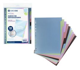 SEPARADORES PP METALIZADA EXTRA FUERTE 10 POSICION