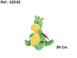 PELUCHE DRAGON JORDI 36CM