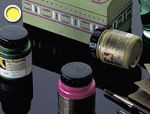 PINTURA PAJARITA METALIZADA 35ML ORO RICO