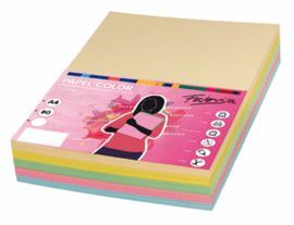 PAPEL 80GR A4 500H SURTIDO PASTEL