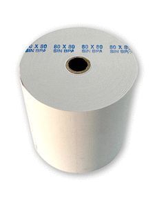 ROLLO TERMICO SIN BPA 80X80X12MM