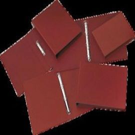 CARPETA 4º NATURAL 2 ANILLAS 40MM CARTON CUERO