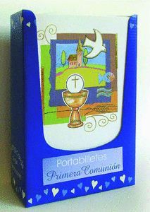 ESTUCHE 48 PORTABILLETES PRIMERA COMUNION
