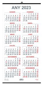 CALENDARIO ANUAL 2023 CATALAN PEQUEÑO MYRGA