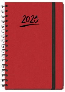 AGENDA ANUAL 2023 SV NATURE S13 WIREO TD TELA ROJO