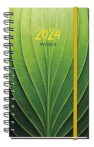 AGENDA ANUAL 2024 BOLSILLO LIEBANA COLORS WIRE NAT