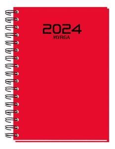 AGENDA ANUAL 2024 DP DUEÑAS WIREO TAPA DE POLIPROP