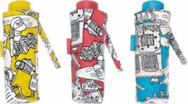 PARAGUAS BISETTI PAINT MINI JUVENIL 5 SECCIONES 35