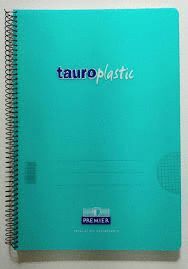 BLOC ESPIRAL PP CUARTO 90G 80H PAUTA 3,5MM VERDE C