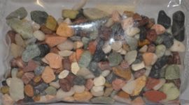 BOLSA PIEDRAS COLORES 5-8MM 200GRS PARA BELEN
