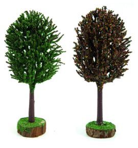 FIGURAS SURTIDAS ARBOLES PARA BELEN BOLSA 6 UDS
