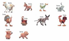FIGURAS ANIMALES MODERNOS MOD. SURTIDOS BELEN BOLS