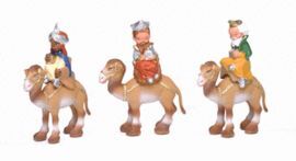 JUEGO DE REYES EN CAMELLO FIGURAS INFANTIL 8CM