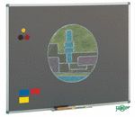 PIZARRA GRIS 122X150 MARCO ALUMINIO