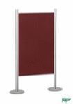MAMPARA MODULAR 2 CARAS CORCHO TAPIZADO 100X150 MA