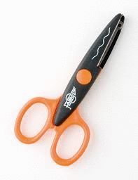TIJERA DENTADA BLISTER-6 13CM