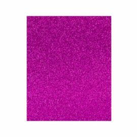 LAMINA GOMA EVA 20X30 FUCSIA EFECTO PURPURINA