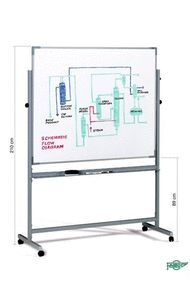 SOPORTE VOLTEABLE + PIZARRA 11/11 122X200