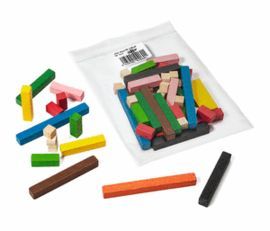 REGLETAS MADERA 48 2X2 CON BOLSA