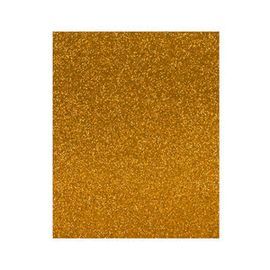 LAMINA GOMA EVA 20X30 NARANJA EFECTO PURPURINA
