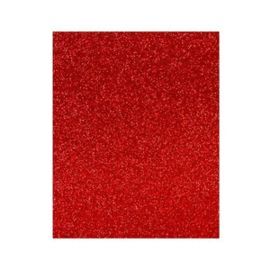 LAMINA GOMA EVA 20X30 ROJO EFECTO PURPURINA