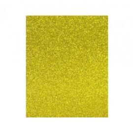 LAMINA GOMA EVA 20X30 ORO EFECTO PURPURINA