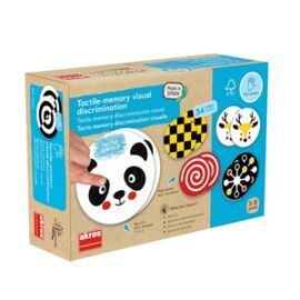 JUEGO AKROS TACTO-MEMORY DISCRIMINACION VISUAL