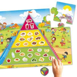 JUEGO LA PIRAMIDE DE LA BUENA ALIMENTACION