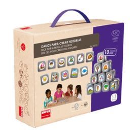 JUEGO AKROS DADOS PARA CREAR HISTORIAS