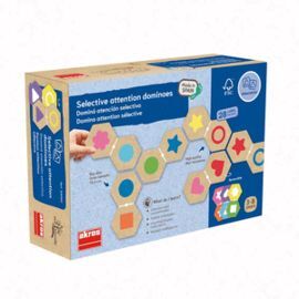 JUEGO AKROS DOMINO ATENCION SELECTIVA