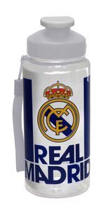 BOTELLA TRANSLUCIDA 550 ML REAL MADRID
