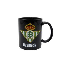 TAZA CERAMICA NEGRA BETIS
