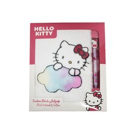 SET CUADERNO PELUCHE Y BOLIGRAFO SANRIO HELLO KITT