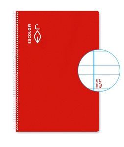 BLOC ESPIRAL FOLIO 50H 70GR PAUTA MONTESSORI 3,5 R