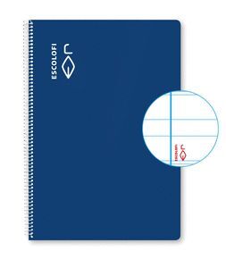 BLOC ESPIRAL FOLIO 50H 70GR PAUTA MONTESSORI 3,5 A