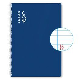 BLOC A4 40H 70G MONTESSORI PAUTA 5 MARGEN AZUL