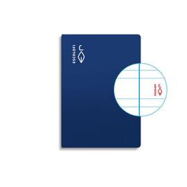 LIBRETA CUARTO 50H 70G PAUTA 3,5 MARGEN AZUL
