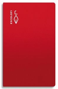 LIBRETA GRAPADA FOLIO CUADRO 5MM 50H 70G ROJO