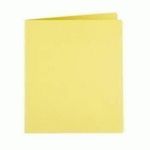 SUBCARPETA A4 180GR AMARILLO