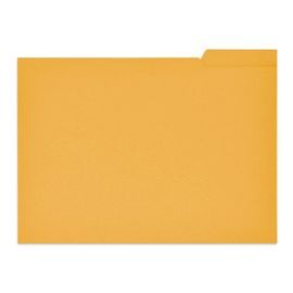 SUBCARPETA GIO PESTAÑA DERECHA FOLIO 250G AMARILLO