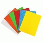 SUBCARPETA A4 185G COLORES SURTIDOS