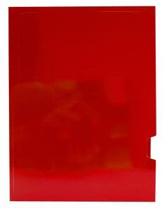 SUBCARPETA A4 DOBLE SOLAPA 275G ROJO GIO