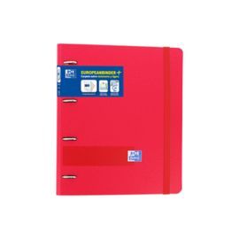 CARPEBLOC EUROPEANBINDER A4+ RECAMBIO 100H 5X5 ROJ