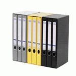 MODULO 3 ARCHIVADORES A4 ESTRECHO NEGRO