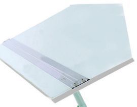 PARALEX PLASTICO 80 CM PARA MESA DE DIBUJO