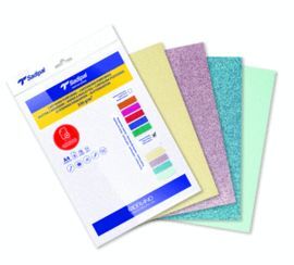 CARTULINA PURPURINA A4 COLORES PASTEL 5H