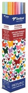 EXPOSITOR 30 ROLLOS PAPEL KRAFT 1X3M FUSION