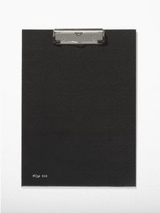 CARPETA PINZA METALICA CARTON FORRADO NEGRO