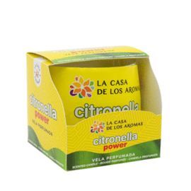 VASO VELA CITRONELA 100G.