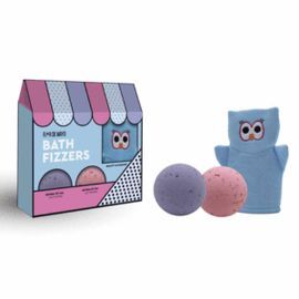 SET BAÑO 2 BOMAS DE BAÑO 160G + MANOPLA